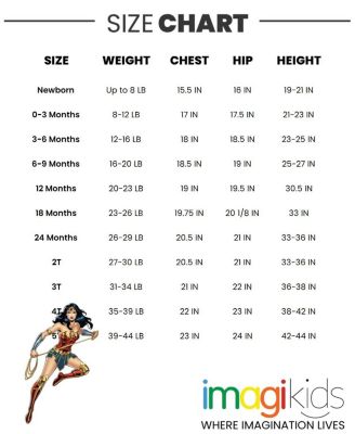 Baby Girls Wonder Woman Snap Romper and Headband Newborn to