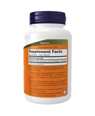 Bromelain ,2400GDU/500 mg ,120 Veg Caps