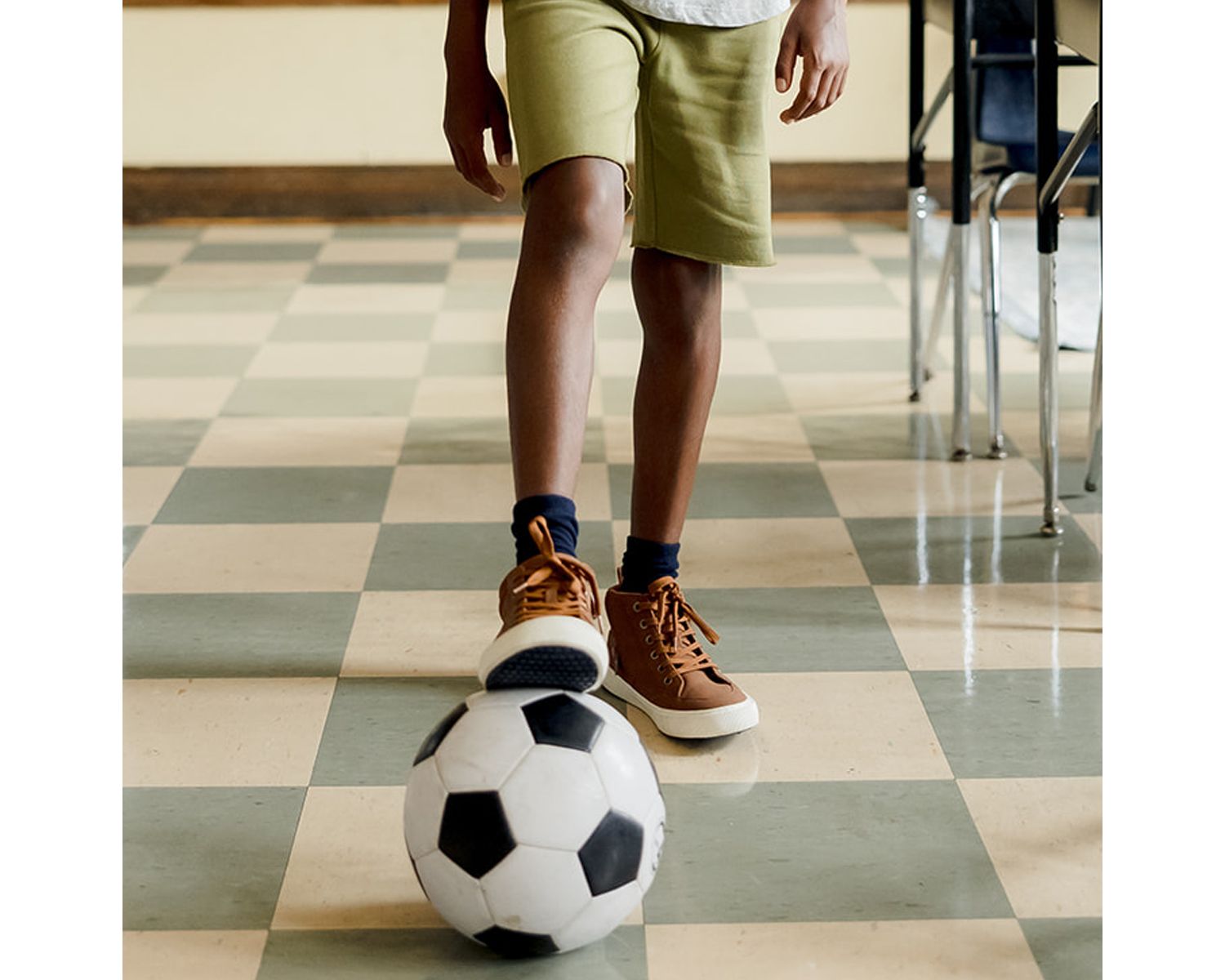 Kids Organic Cotton Crew Socks 5-pack