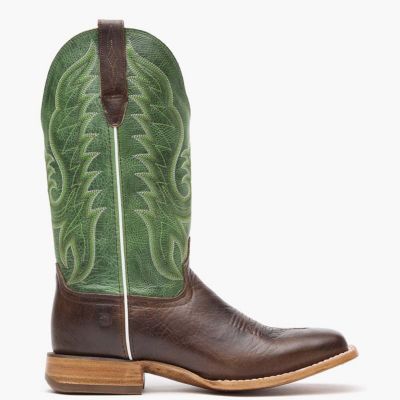 Men's Arena Pro Hickory and Shamrock Green Western Boot