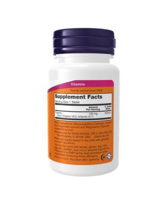 Vitamin B-1, 100 mg, 100 Tabs
