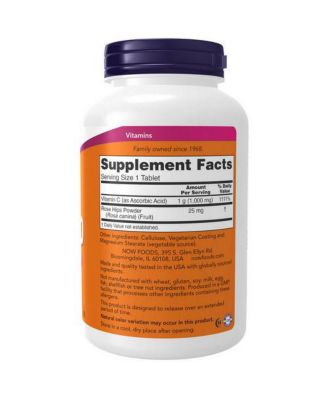 Vitamin C-1000 Sustained Release Tablets,  250 Tabs