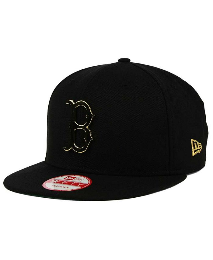New Era Boston Red Sox League O'Gold 9FIFTY Snapback Cap - Macy's