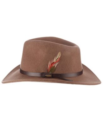 Men's Crushable Felt Outback Hat
