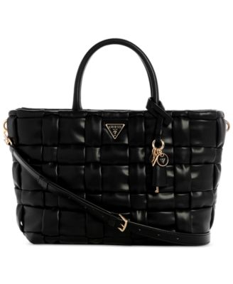 GUESS - Marion Quilted Large Satchel Bag