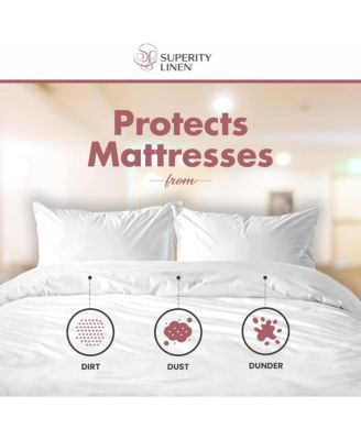 100% Premium White Cotton Duvet Covee 200 Thread Count