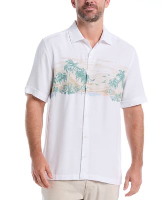 Cubavera - Men's Tropical Landscape Shirt