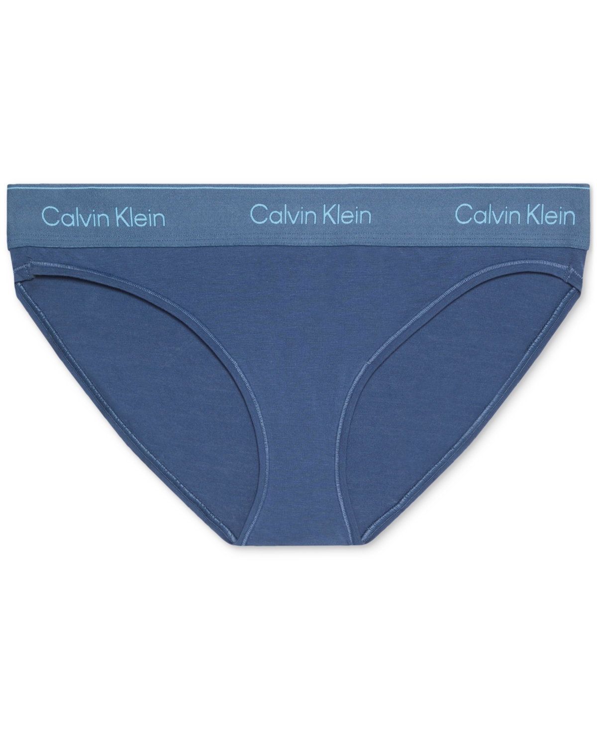 Calvin Klein Women's Ck Icon Cotton Modal Bikini Underwear Qf8520 In Blue