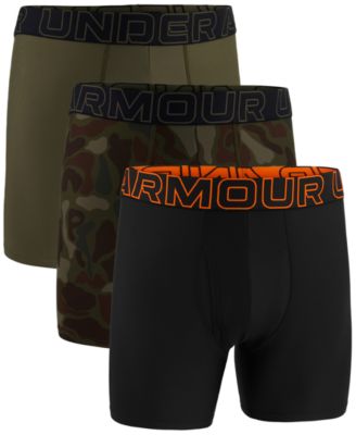 Under Armour - Men's 3-Pk. Performance Tech 6" Boxer Briefs