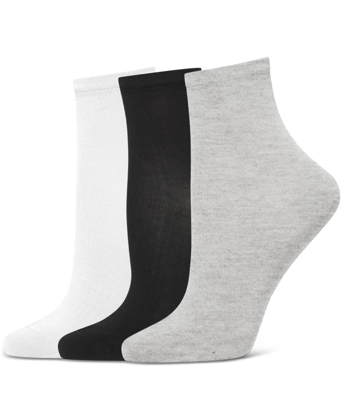 Hue Women's 3-pk. Sleek Socks U24591mp In Multi