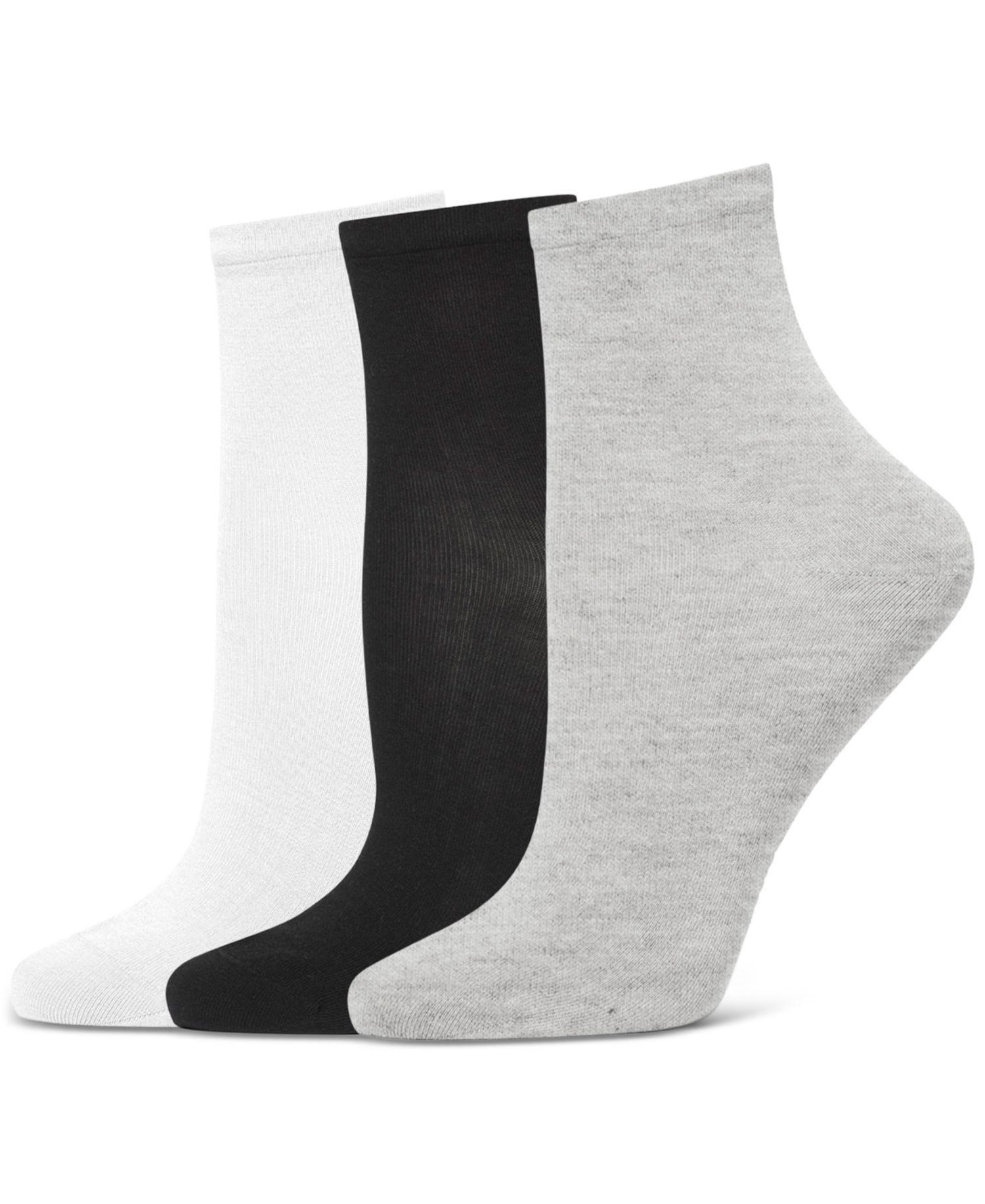 Women's 3-Pk. Sleek Socks U24591MP