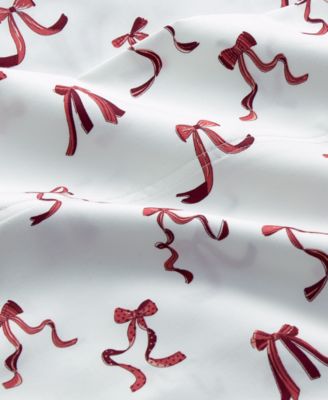 Charter Club 550 Thread Count Printed Cotton 3-Pc. Sheet Set, Twin, Exclusively at Macy’s