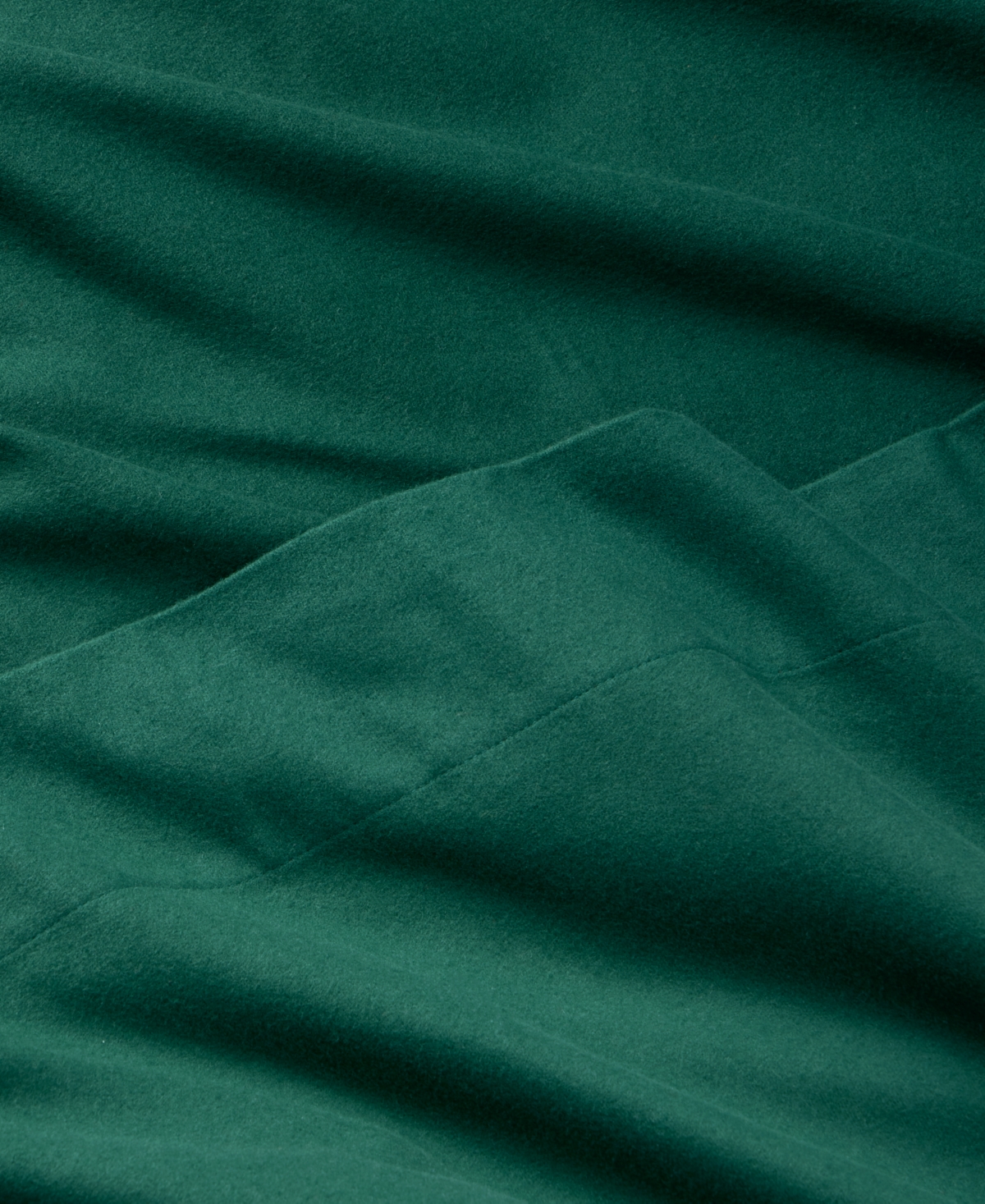 Charter Club Solid Flannel Cotton 4-pc. Sheet Set, King, Exclusively At Macy's In Green
