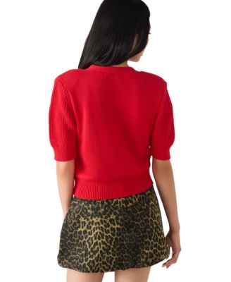 Women's Janae Short Sleeve Cardigan Sweater