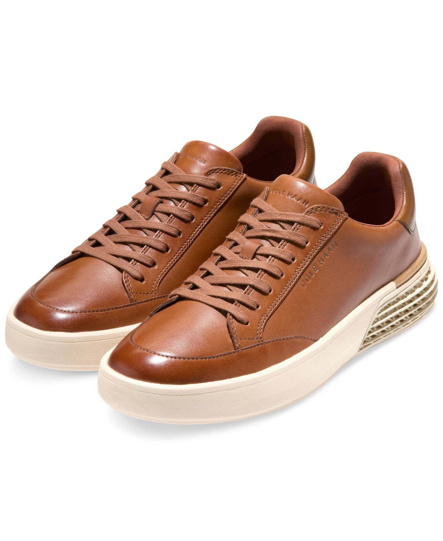 Мужские кроссовки Cole Haan GrandPrø Halfcourt Skyweave, цвет: Рыжевато-коричневый — фото 9