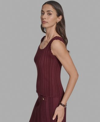 Women's Textured-Knit Tank