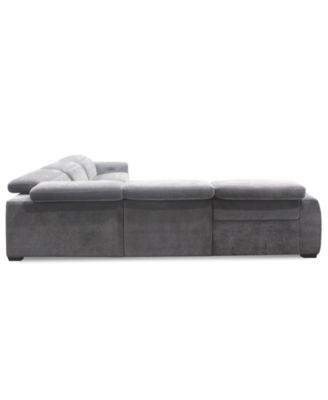 Brownell 5-Pc. L-Shape Sectional with 2 Power Motion Chairs, Exclusively at Macy's