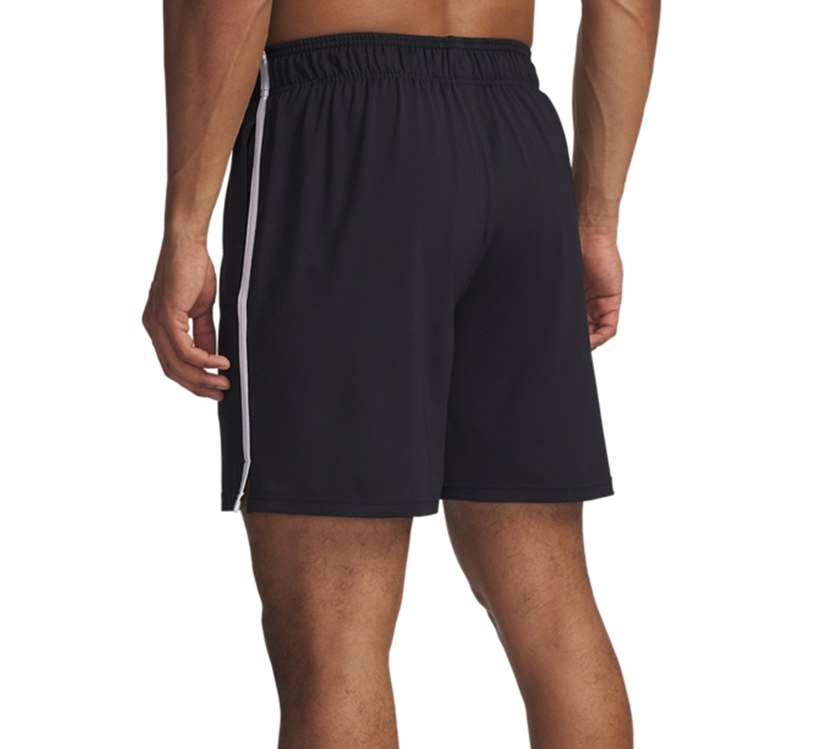 Under Armour Men's Project Rock Mesh Shorts In Black