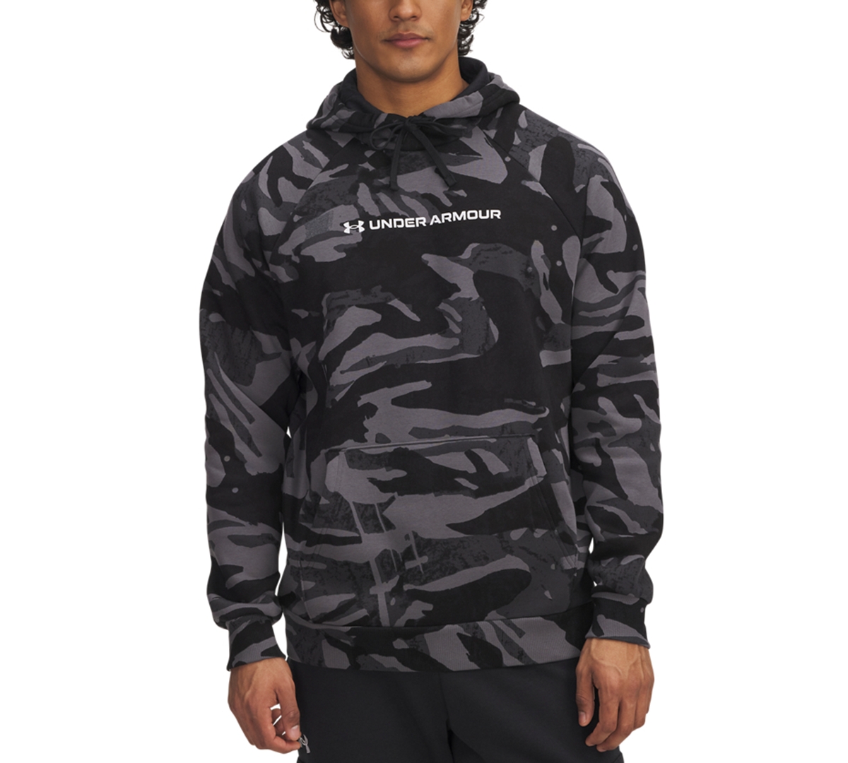 Under Armour Men's Ua Rival Fleece Printed Hoodie