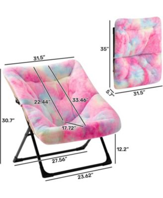 Faux Fur Butterfly Chair