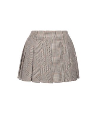 Women Oaklyn Plaid Pleated Mini Skort