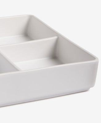 Aaden Matte Divided Square Server, Macy's Exclusive