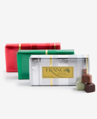 3 Pack Holiday 1/3 LB Wrapped Milk Chocolate, Dark Chocolate, Green Mint Boxed Chocolates, Created for Macy's