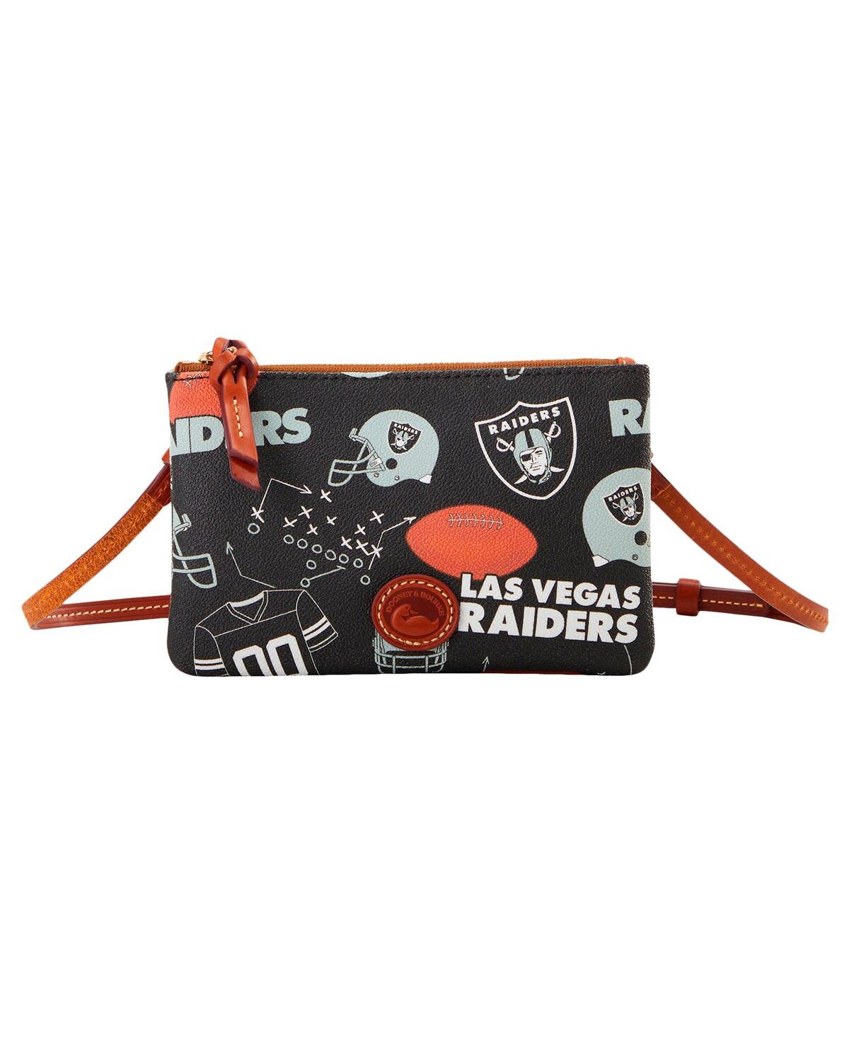Dooney Bourke Las Vegas Raiders Top Zip Crossbody Purse