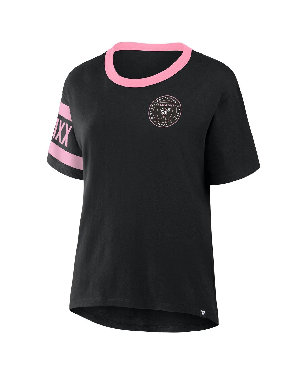 Fanatics Women's Black Inter Miami Cf Defender Pairing Legacy T-shirt In Black