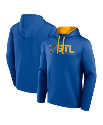 Logo Athletic - Men's Blue St. Louis Blues Head Start Pullover Hoodie