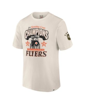 Men's White Philadelphia Flyers Decades Collection Timeless T-Shirt