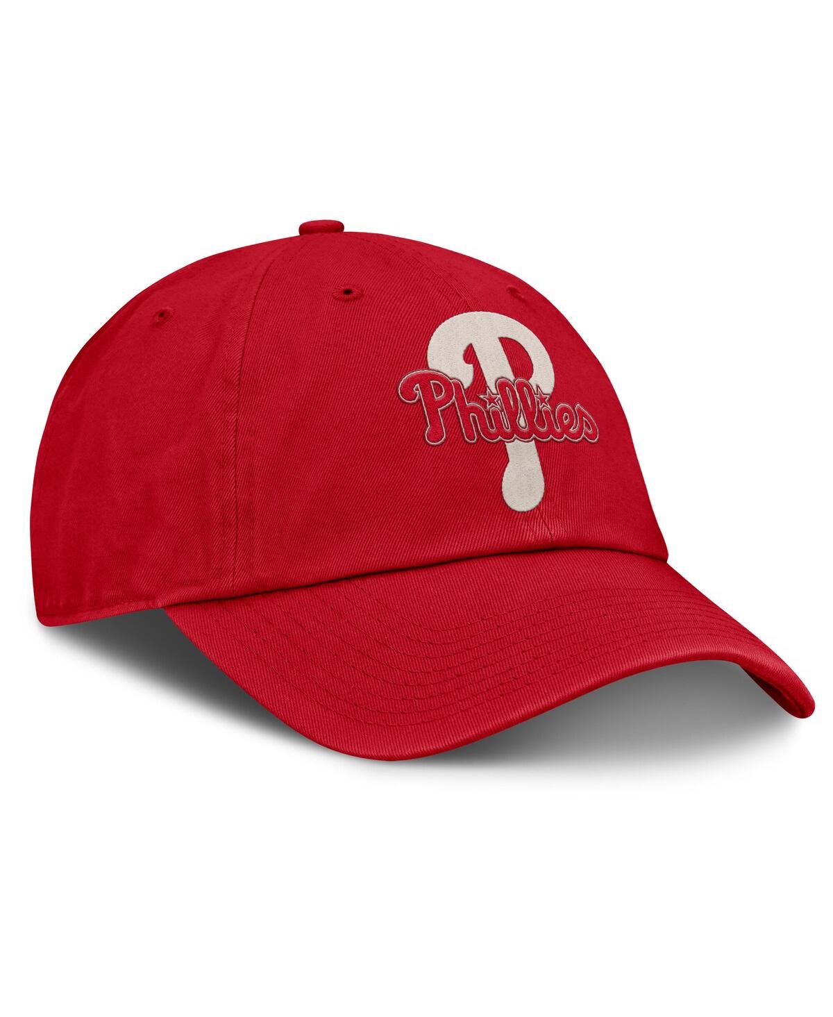 Nike Men's Red Philadelphia Phillies Statement Club Adjustable Hat In Red