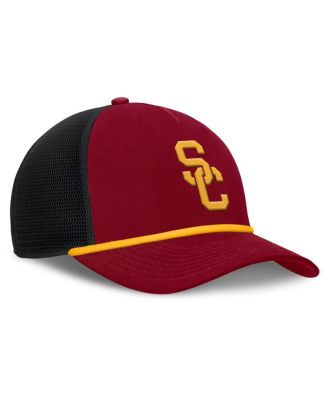 Men's Cardinal USC Trojans Rise Primetime Trucker Adjustable Hat