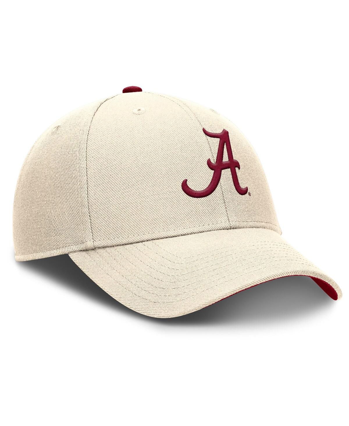 Nike Alabama Primetime Rise  Men's Dri-fit College Trucker Adjustable Hat In Brown