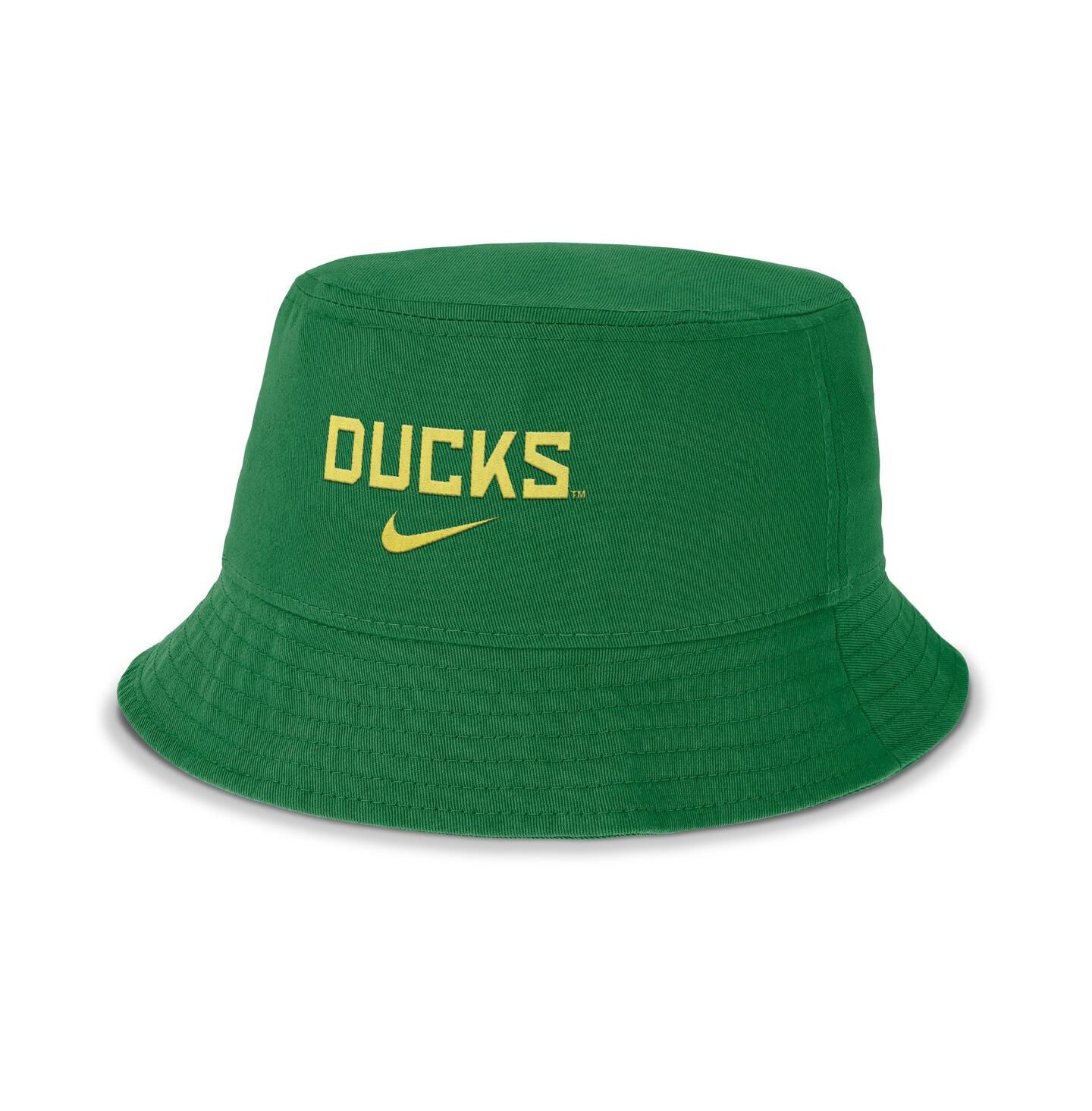 Мужская панама Nike Green Oregon Ducks Apex Primetime Bucket Hat — фото 1