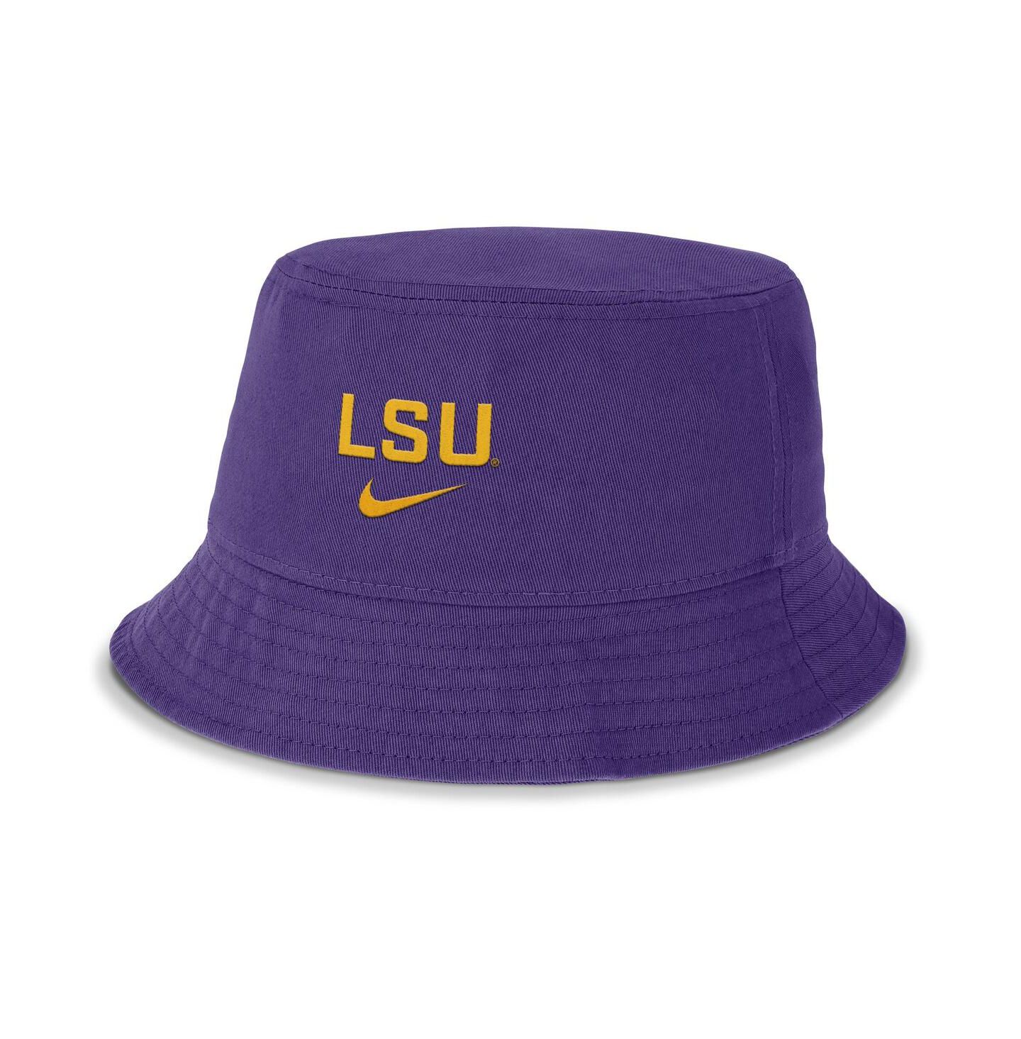 Мужская панама Nike Purple LSU Tigers Apex Primetime Bucket Hat — фото 1