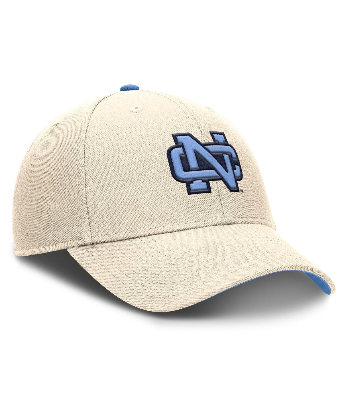 Nike Men's Natural North Carolina Tar Heels Rise Legacy Adjustable Hat In Brown