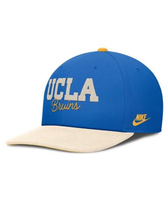 Men's Blue/Cream UCLA Bruins Pro Legacy Script Snapback Hat