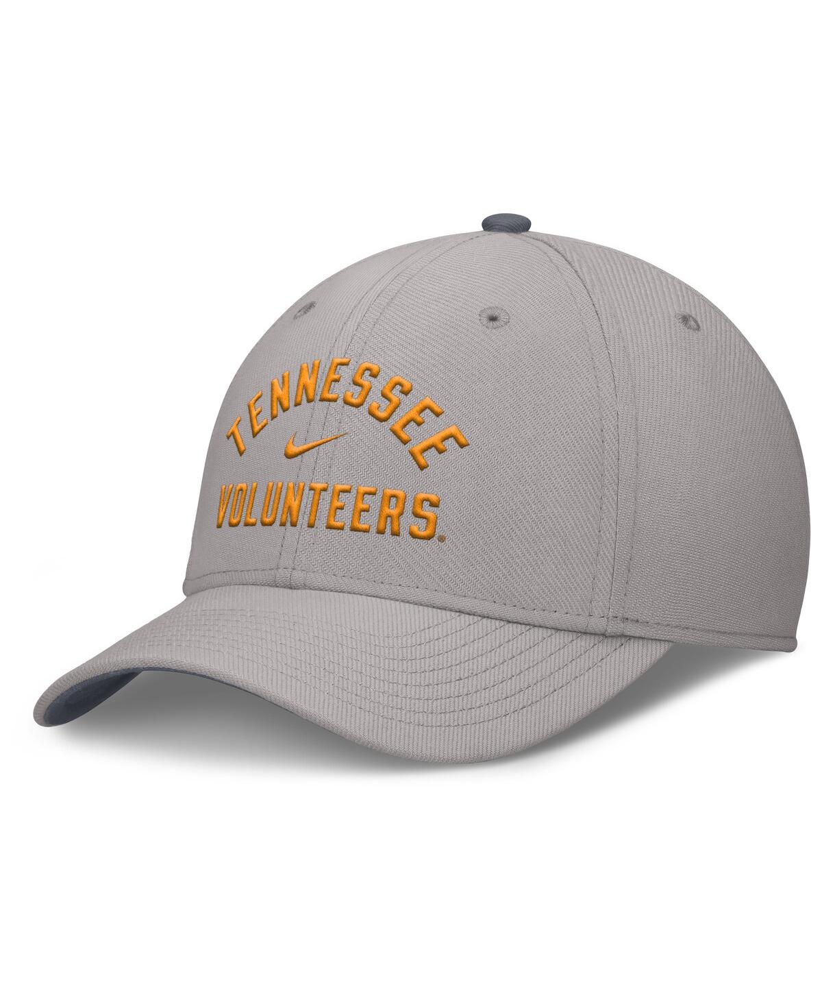 Nike Men's Gray Tennessee Volunteers Rise Prep Performance Flex Hat In Gray