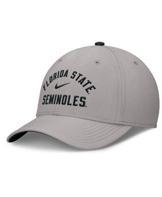Nike - Men's Gray Florida State Seminoles Rise Prep Performance Flex Hat