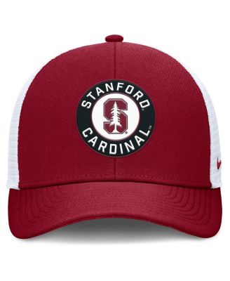 Men's Cardinal/White Stanford Cardinal Rise Primetime Performance Trucker Adjustable Hat