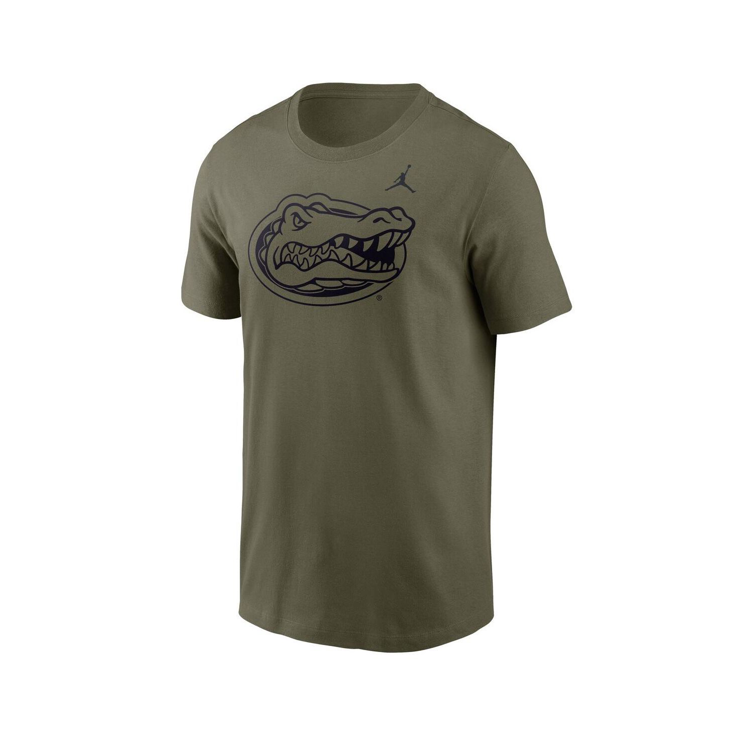Men's Olive Florida Gators Primetime Logo Performance T-Shirt