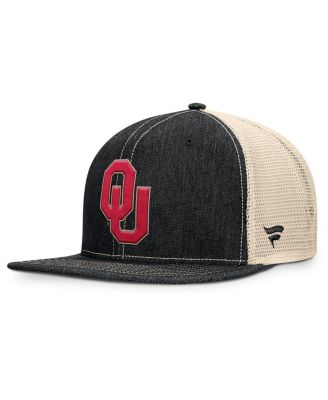 Fanatics - Men's Black/Natural Oklahoma Sooners Legend Trucker Snapback Hat