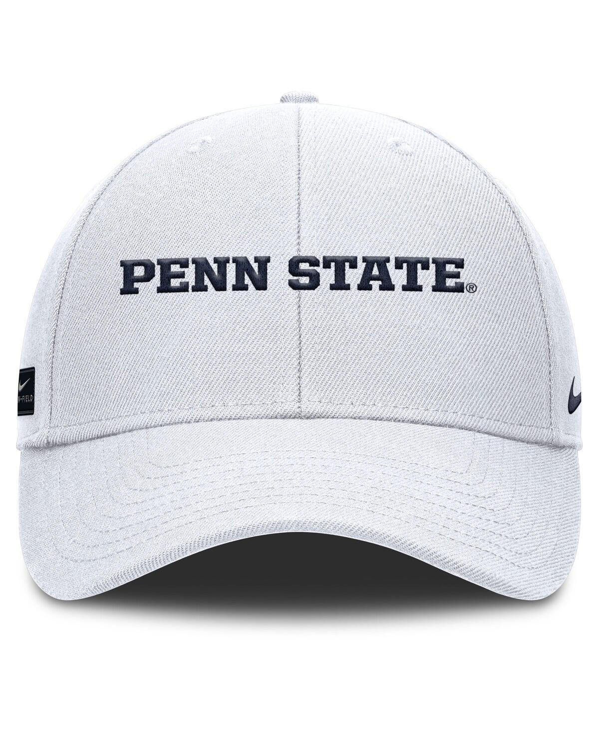 Nike White Penn State Nittany Lions 2025 On-field Rise Performance Adjustable Hat In White