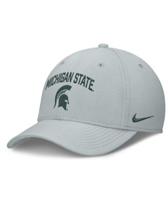 Nike - Men's Gray Michigan State Spartans 2025 On-Field Rise Performance Flex Hat