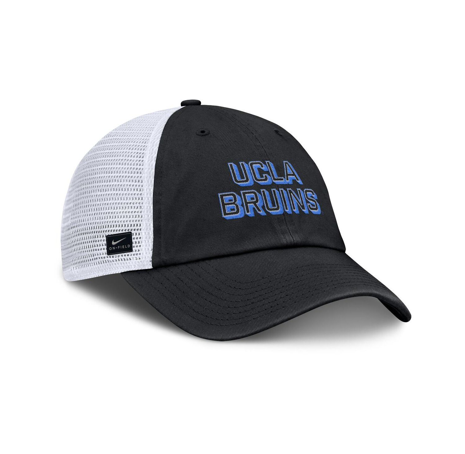 Men's Black UCLA Bruins 2025 Gameday On-Field Club Adjustable Trucker Hat