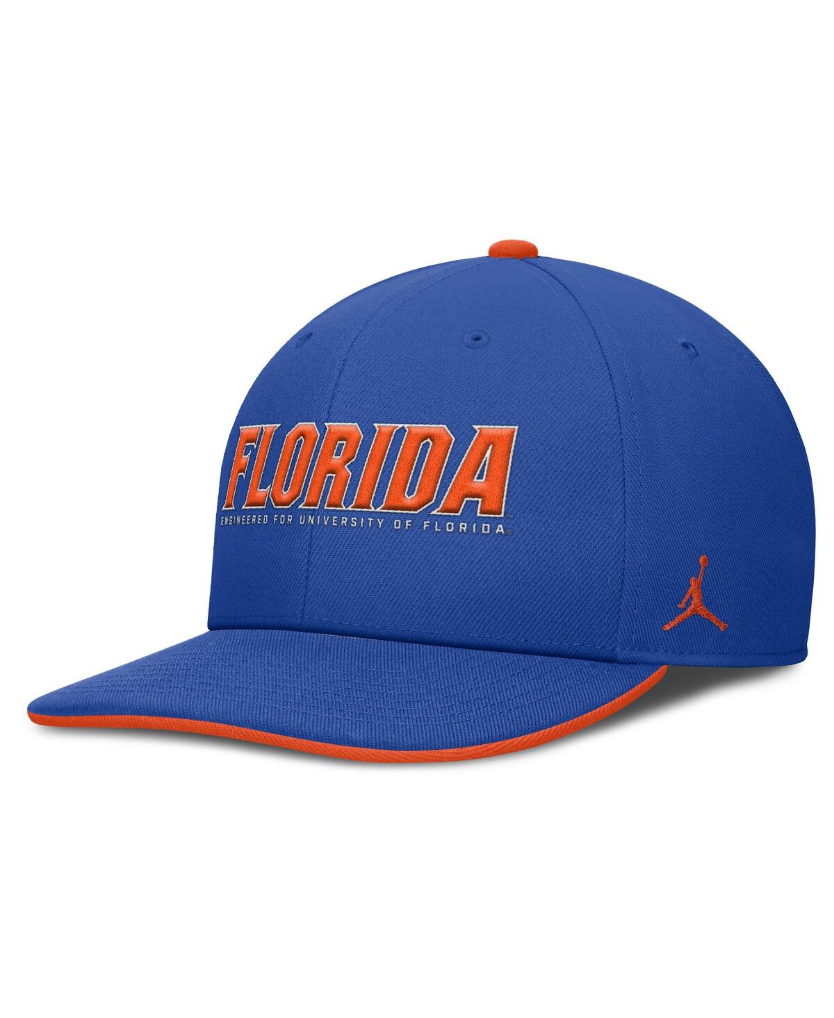 Jordan Men's Royal Florida Gators 2025 On-field Pro Performance Adjustable Hat In Blue