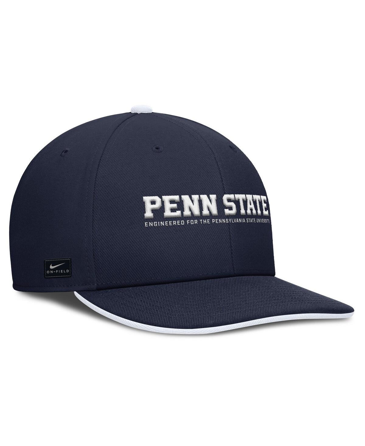 Nike Navy Penn State Nittany Lions 2025 On-field Pro Performance Adjustable Hat In Blue