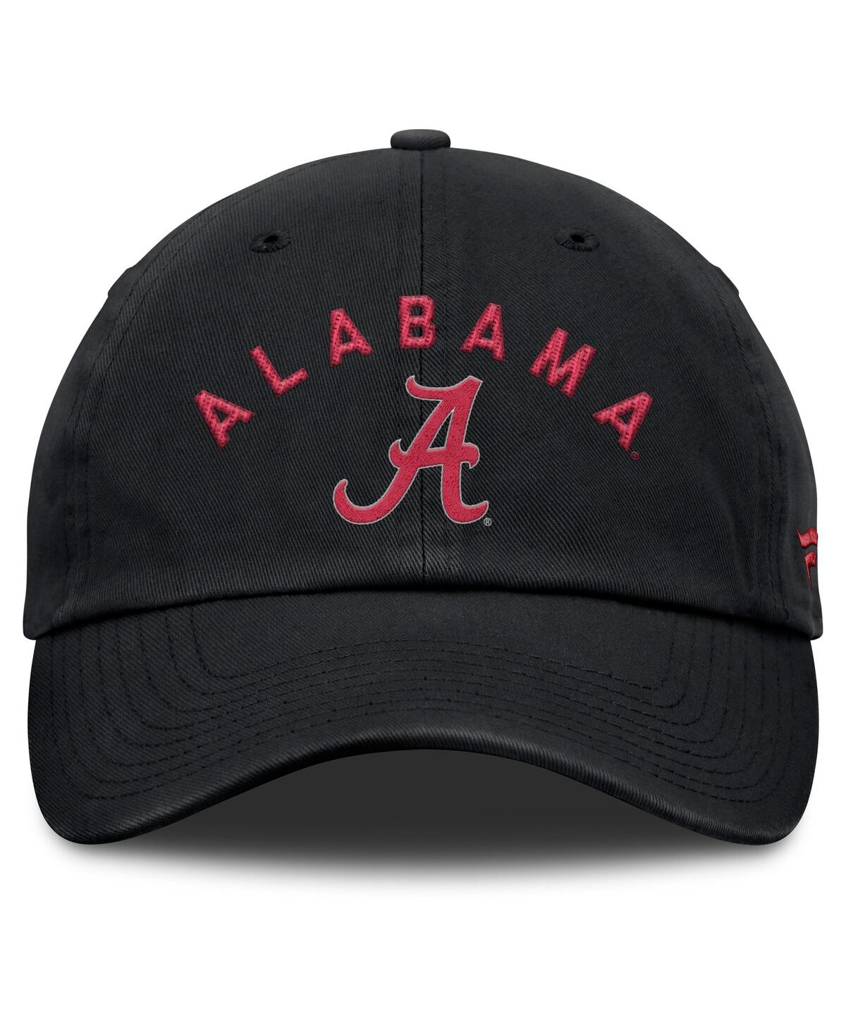 Fanatics Men's Black Alabama Crimson Tide Myth Adjustable Hat In Black