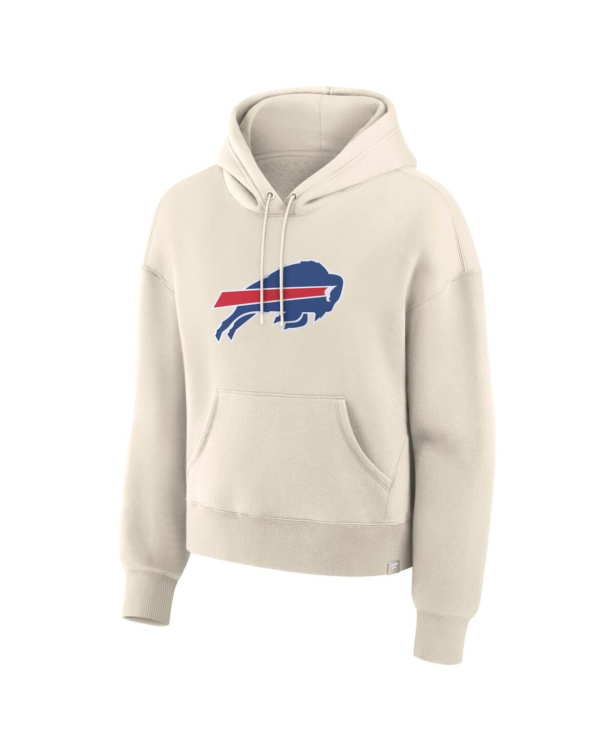 Fanatics Women's Cream Buffalo Bills Dove Legacy Pullover Hoodie In White